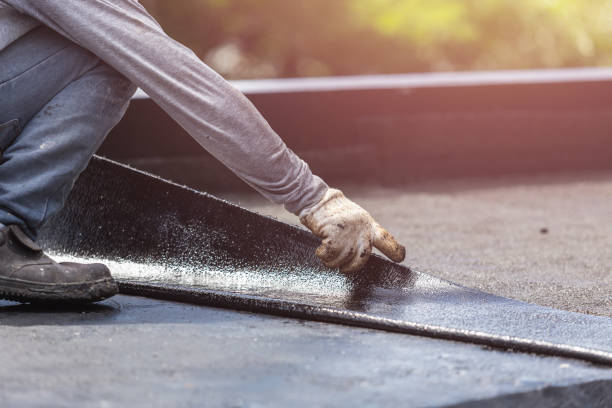 Professional Exterior Waterproofing technician working in Glendora, NJ